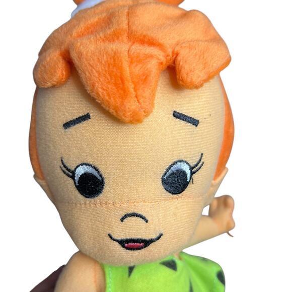 Pebbles 10in Plush The Flintstones Hanna Barbera Rare Toy Factory 2012 - Picture 10 of 12